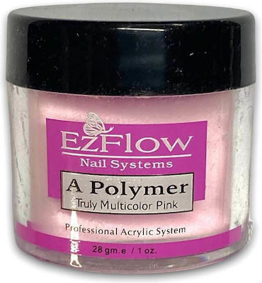 EzFlow Nail Systems Acryl-Pulver Polymer 28gr EZ-PINK