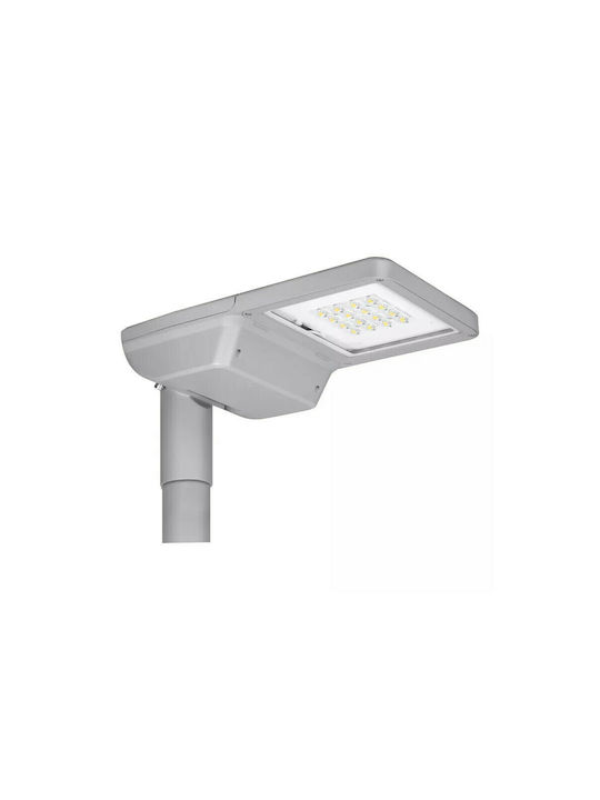 Ledvance RV25ST P 13W 730 WAL Външна Стояща Лампа LED Улично Осветление 13W с Топло Бяла Светлина IP66 Сива