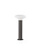 Faro Barcelona Outdoor Floor Lamp Small Post Exterior IP44 for E27 Bulb Black