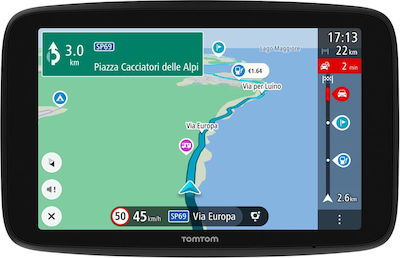 TomTom Συσκευή Πλοήγησης GPS GO Camper Max με Οθόνη 7" Bluetooth / USB / Wi-Fi & Kartensteckplatz