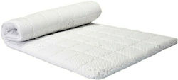 Sleepn'Life Semi Double Latex Mattress Topper Latex with Aloe Vera 110x190x6cm