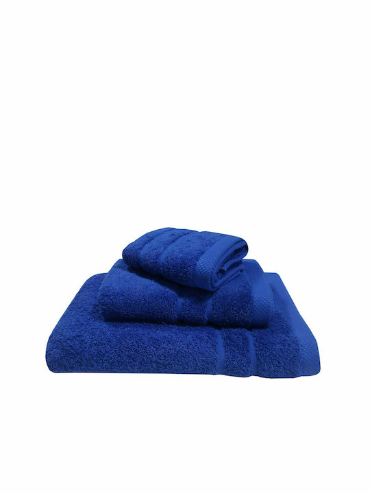 Le Blanc 3pc Bath Towel Set Royal Blue Weight 600gr/m²