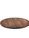 Ready Iroko Wooden Pizza Serving Platter 43x43cm