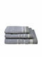 Le Blanc Hand Towel Satin Stripe 30x50cm Levanda Weight 500gr/m²