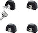 Cruz Car Roof Rack Locks for CRUZ Alu Cargo Roof Bars 4pcs