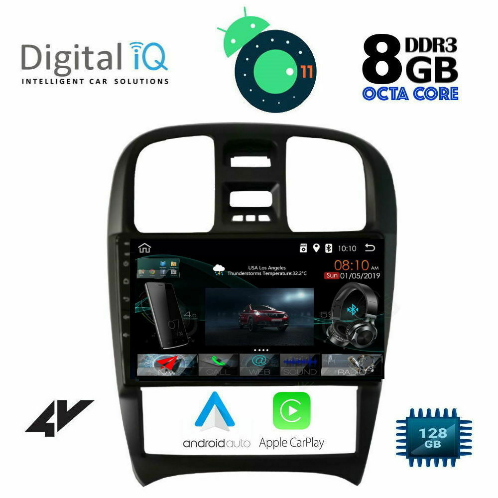 Digital IQ Ηχοσύστημα Αυτοκινήτου για Hyundai Sonata 20002006