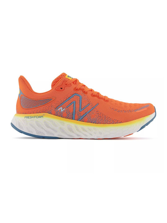 New Balance Fresh Foam X 1080v12 Ανδρικά Αθλητικά Παπούτσια Running Πορτοκαλί
