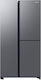 Samsung Ψυγείο Ντουλάπα 645lt NoFrost Υ178xΠ91.2xΒ71.6εκ. Inox RH69B8921S9/EF