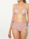Bikini Bottoms High Waist Pink