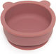 Petit Monkey Baby Food Bowl Bear made of Silico...