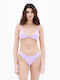 Set Bikini Τριγωνάκι Λιλά