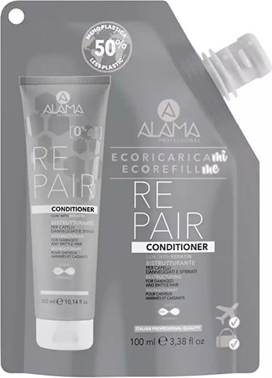 Alama Repair Conditioner Αναδόμησης/Θρέψης για Ξηρά Μαλλιά 100ml