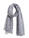 Ble Resort Collection Women's Scarf Navy Blue 5-43-065-0009