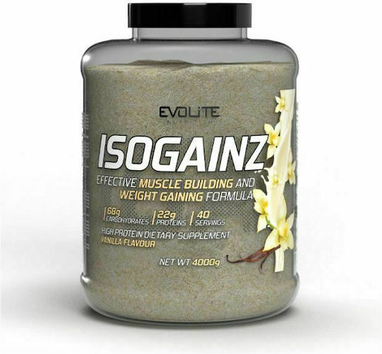 Evolite Isogainz Ohne Gluten & Laktose mit Geschmack Vanille 4kg