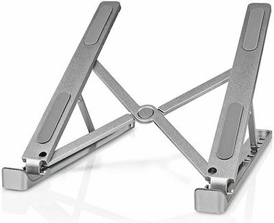 Nedis NBSTND100SI Stand for Laptop up to 17" Silver