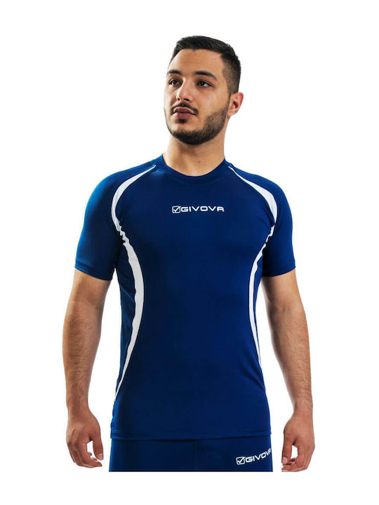 Givova Athletic T-shirt Navy Blue
