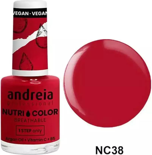 Andreia Professional Nutricolor Glossy Βερνίκι Νυχιών No NC38 10.5ml