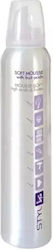 ING Styl Soft Mousse with Fruit Acids Αφρός Μαλλιών Όγκος Strong Hold 250ml