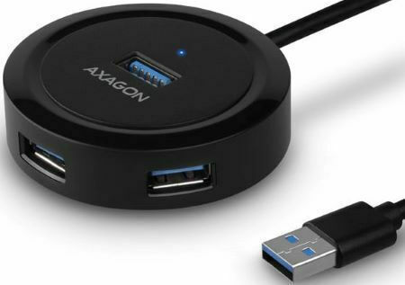 Axagon Hub 4 Porturi USB 3.2 cu Conectare USB-A