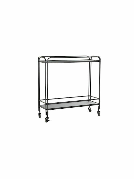 Metal Console Table Black L80xW28xH80.5cm