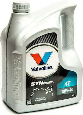 Valvoline Syn Power Sintetic Ulei de motocicletă pentru motoare în patru timpi 10W-40 4lt