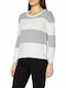 MEXX SLIM FIT PULLOVER SHORT WHITE WITH GREY STRIPE