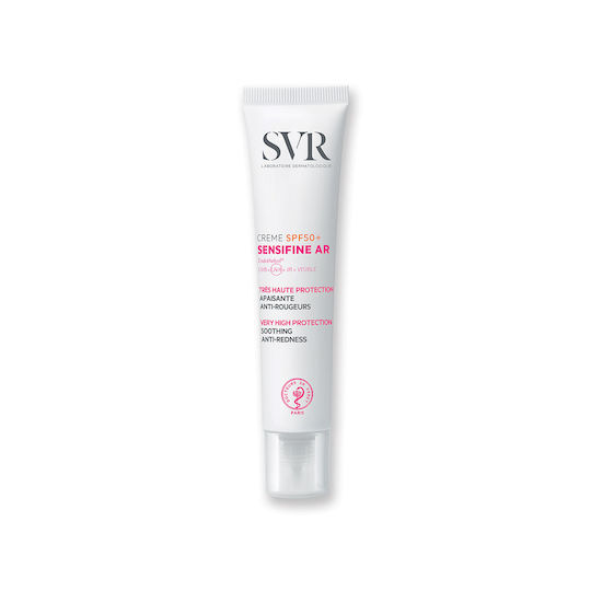 SVR Laboratoire Sensifine ΑR Creme SPF50+ Κρέμα προσώπου για δέρμα με ερυθρότητα και αντιηλιακή προστασία 40ml