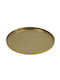 Atmosphera Tavă Decorativă Metal Rotundă 29.5x29.5x1.5cm 1buc
