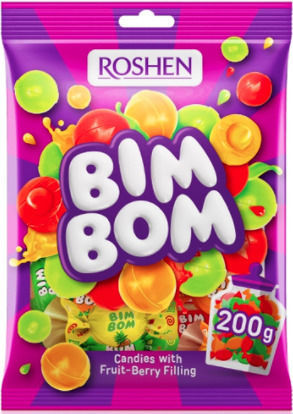 Roshen Bim-Bom mit Geschmack Obst 1Stück 200gr