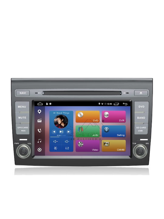 LM Digital Car Audio System for Fiat Bravo 2007+ (Bluetooth/USB/WiFi/GPS)