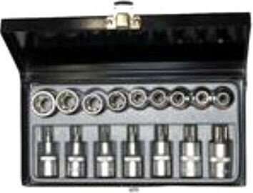 Balchement Καρυδάκια με Μύτες Torx και Καρέ Υποδοχής 1/2'' Σετ 16τμχ