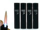 Clipper D48 Αντιανεμικός Αναπτήρας Φλόγας Τύπου Jet Soft Black