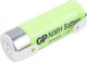 GP Batteries Επαναφορτιζόμενη Μπαταρία 2/3 AAA Ni-MH 400mAh 1.2V με Λαμάκι 1τμχ