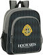 Harry Potter School Bag Trolley Elementary, Elementary Gray with Water Bottle Holder 12Liters