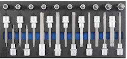 BGS Technic Socket with Motor Torx and Socket 1/2'' Set 26pcs