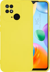 Sonique Back Cover Σιλικόνης Κίτρινο (Redmi 10C)