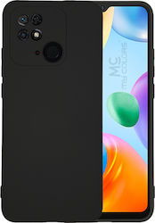 Sonique Back Cover Σιλικόνης Μαύρο (Redmi 10C)