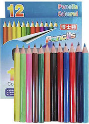 Justnote Colored Pencil Set Short (12 Packs) Package of 12