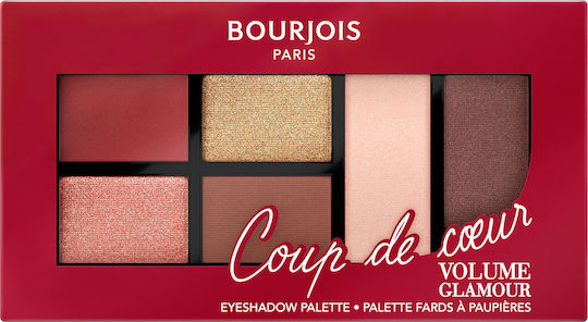 Bourjois Volume Glamour Παλέτα με Σκιές Ματιών σε Στερεή Μορφή 8.4gr