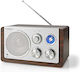 Nedis RDFM5110BN Retro Tabletop Radio Electric Brown