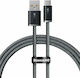 Baseus Dynamic Braided Regular USB 2.0 Cable USB-C Male - USB-A 100W Gray 1m CALD000616