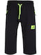 Мъжка Бермуда Black/lime