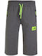 Мъжка Бермуда Grey/Lime