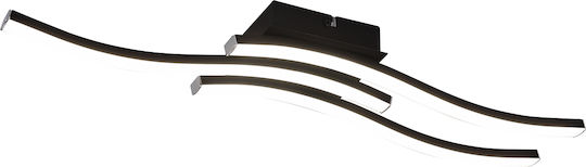 Trio Lighting Route Таванно осветление 56бр Черен с Вграден LED