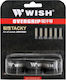 Wish Extra Overgrip Μαύρα 3τμχ