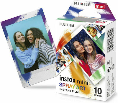 Fujifilm Color Instax Mini Spray Instant Φιλμ (10 Exposures)