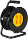 Extension Reel Cord 20m Black