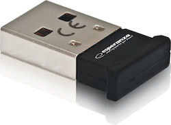 Esperanza EA160 v.5.0 USB Bluetooth 2.0 Adapter mit Reichweite 20m Schwarz