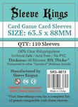 Sleeve Kings Standard 100 Θήκες για Κάρτες 63.5x88mm