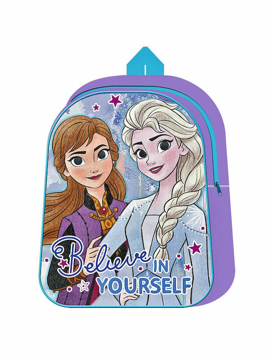 Disney Frozen Disney Σχολική Τσάντα Πλάτης Νηπιαγωγείου Πολύχρωμη